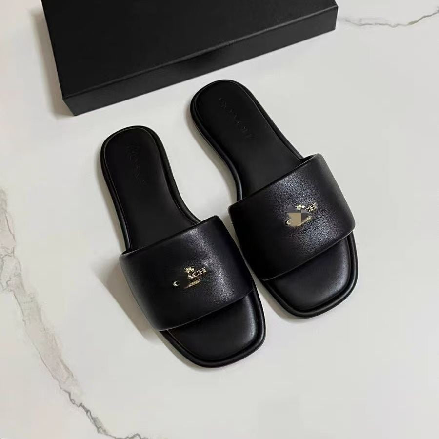 C*ach Brand Slippers ( 2 Colours )