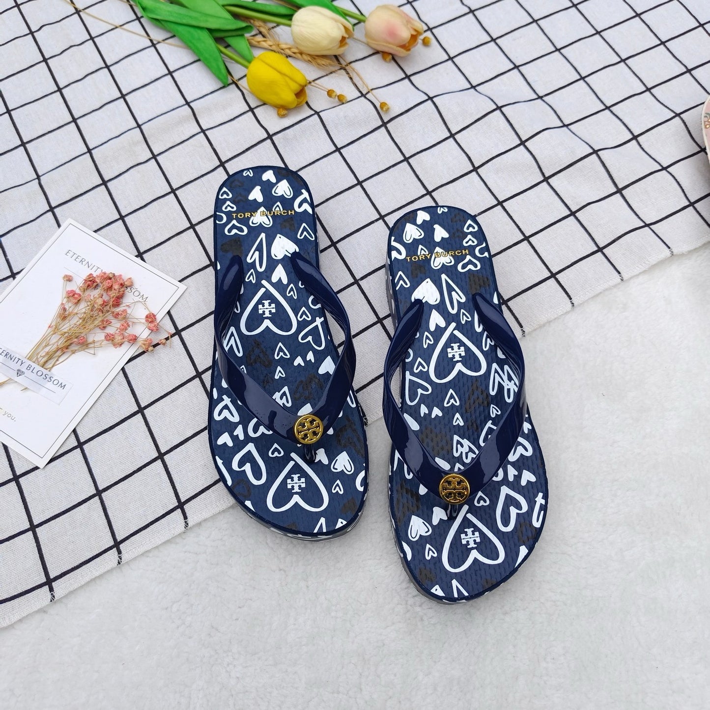 T Burch Soft Rubber Slider