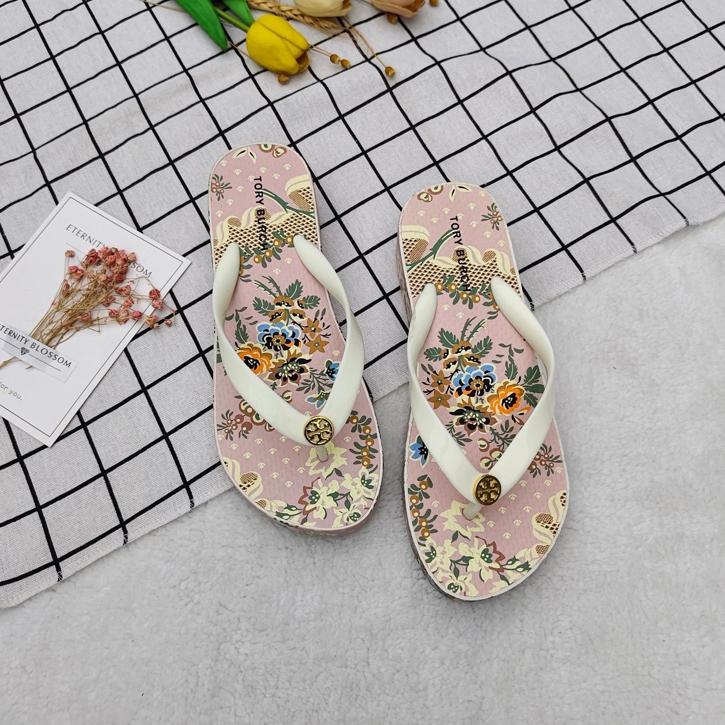 T Burch Soft Rubber Slider