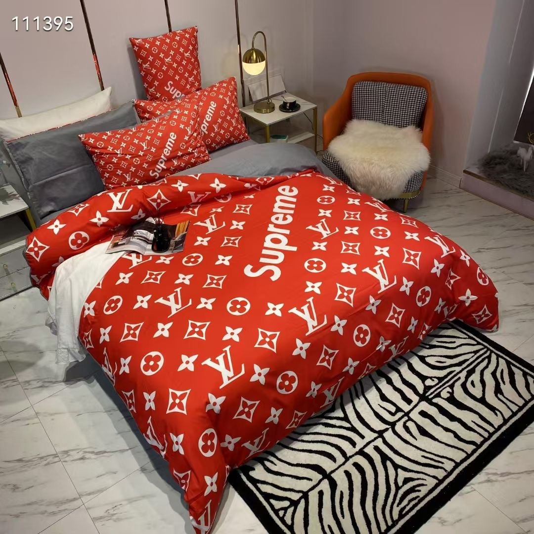 Lv x Supreme Bed Sheet