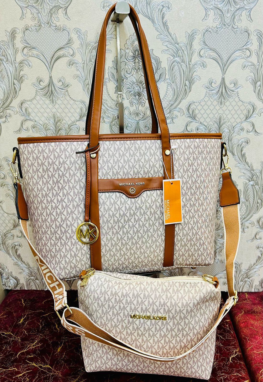 MK Bag With Pouch ( 4 Colours )