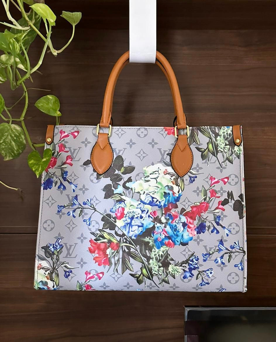 Lv On The Go Multi Flower Bag
