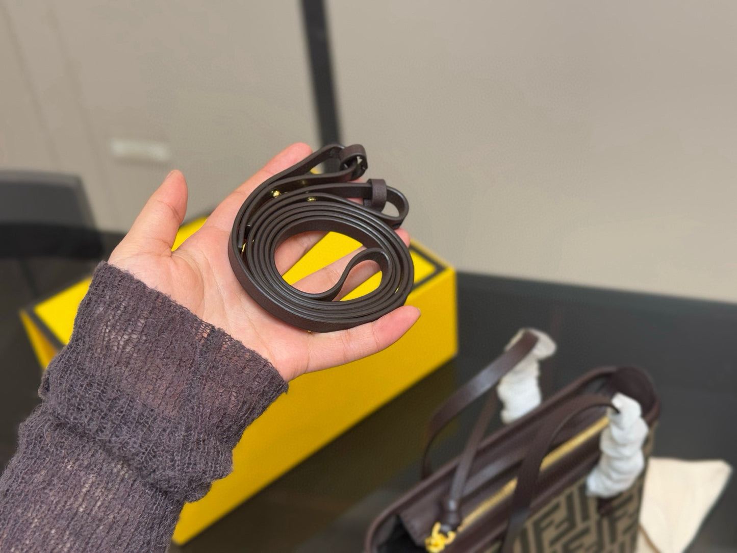 Fe*di Basket Handbag