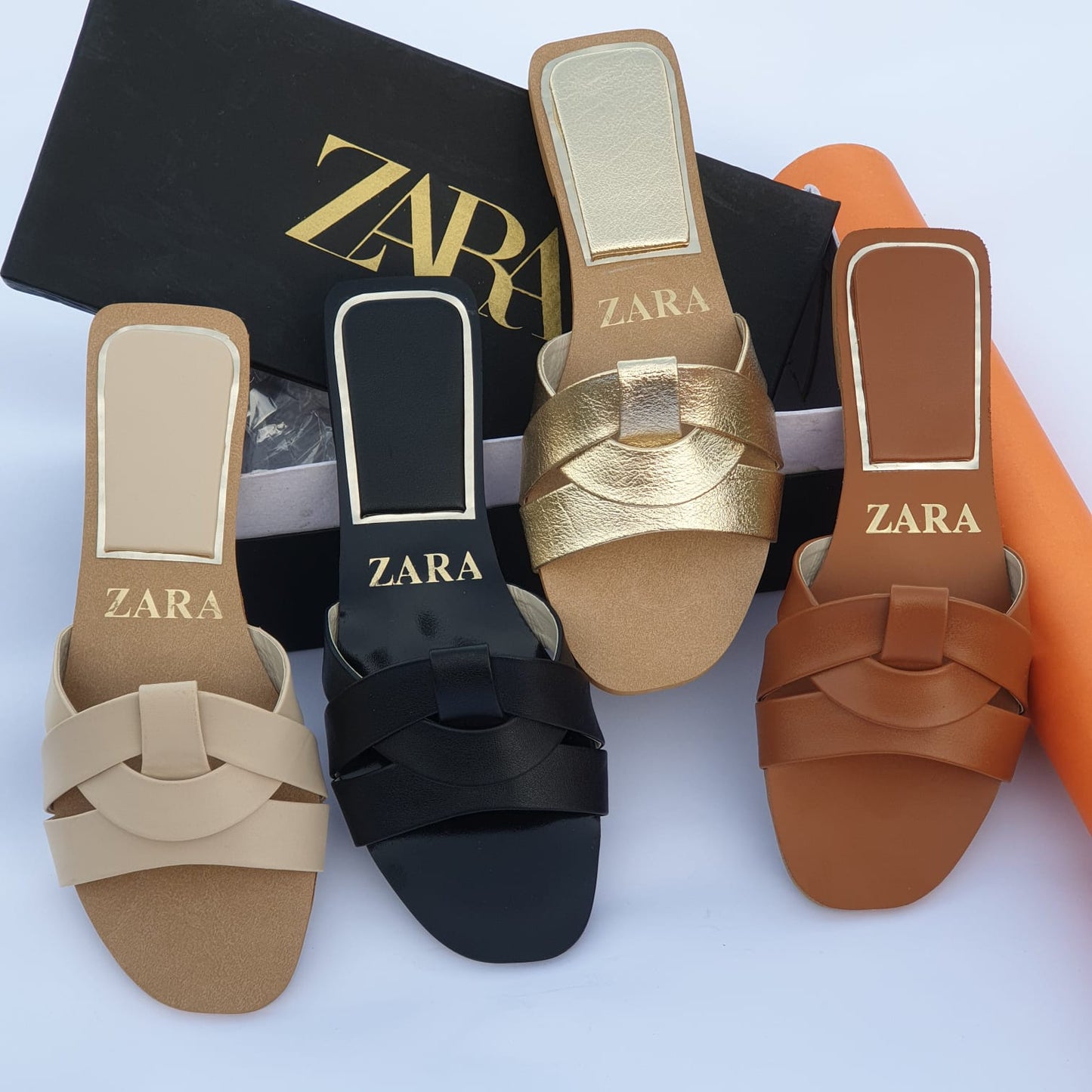 Zara Slippers ( 4 Colours )
