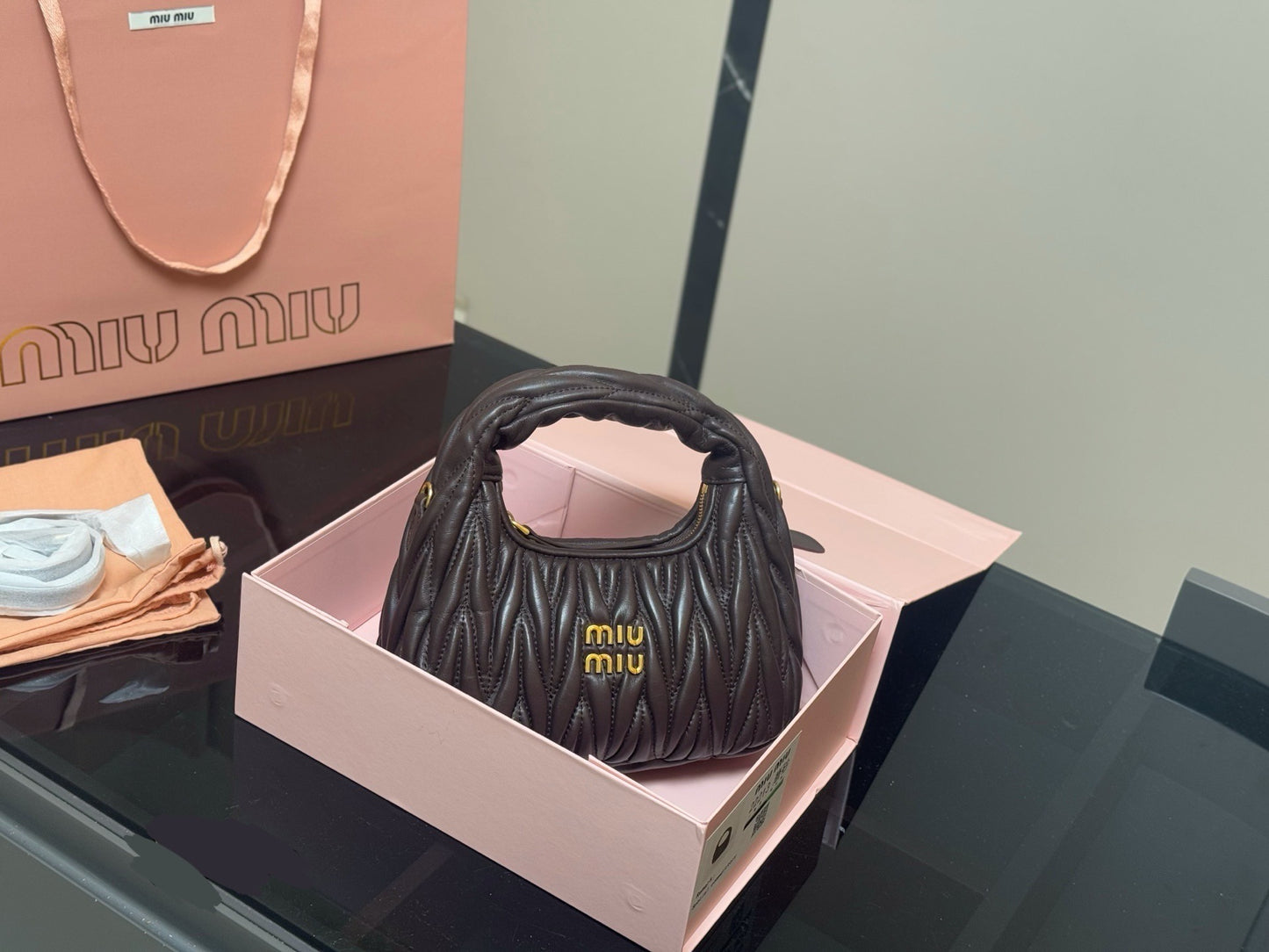 Miu Miu Bowling Bag ( Multi Colours )