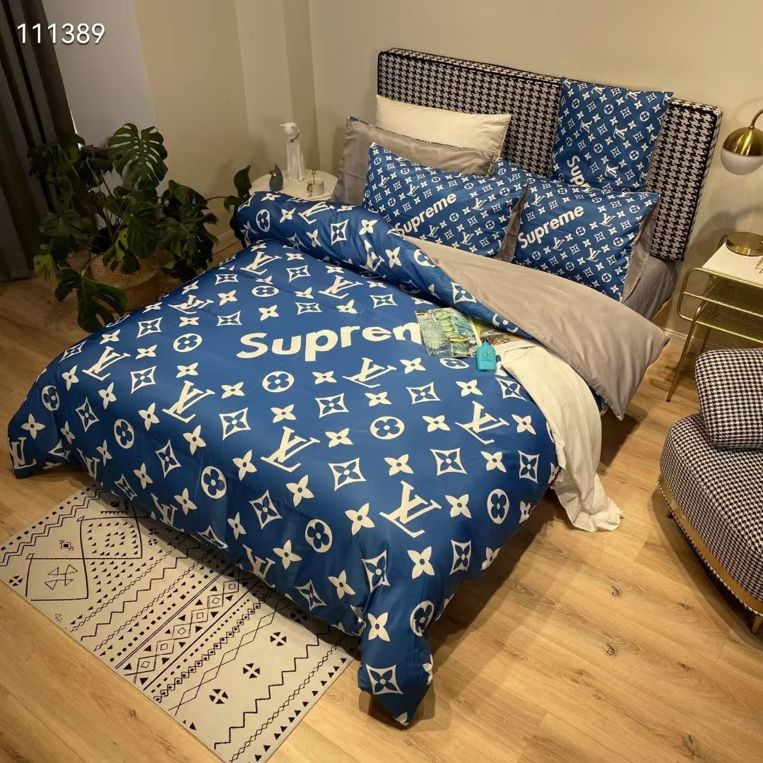 Lv x Supreme Bed Sheet