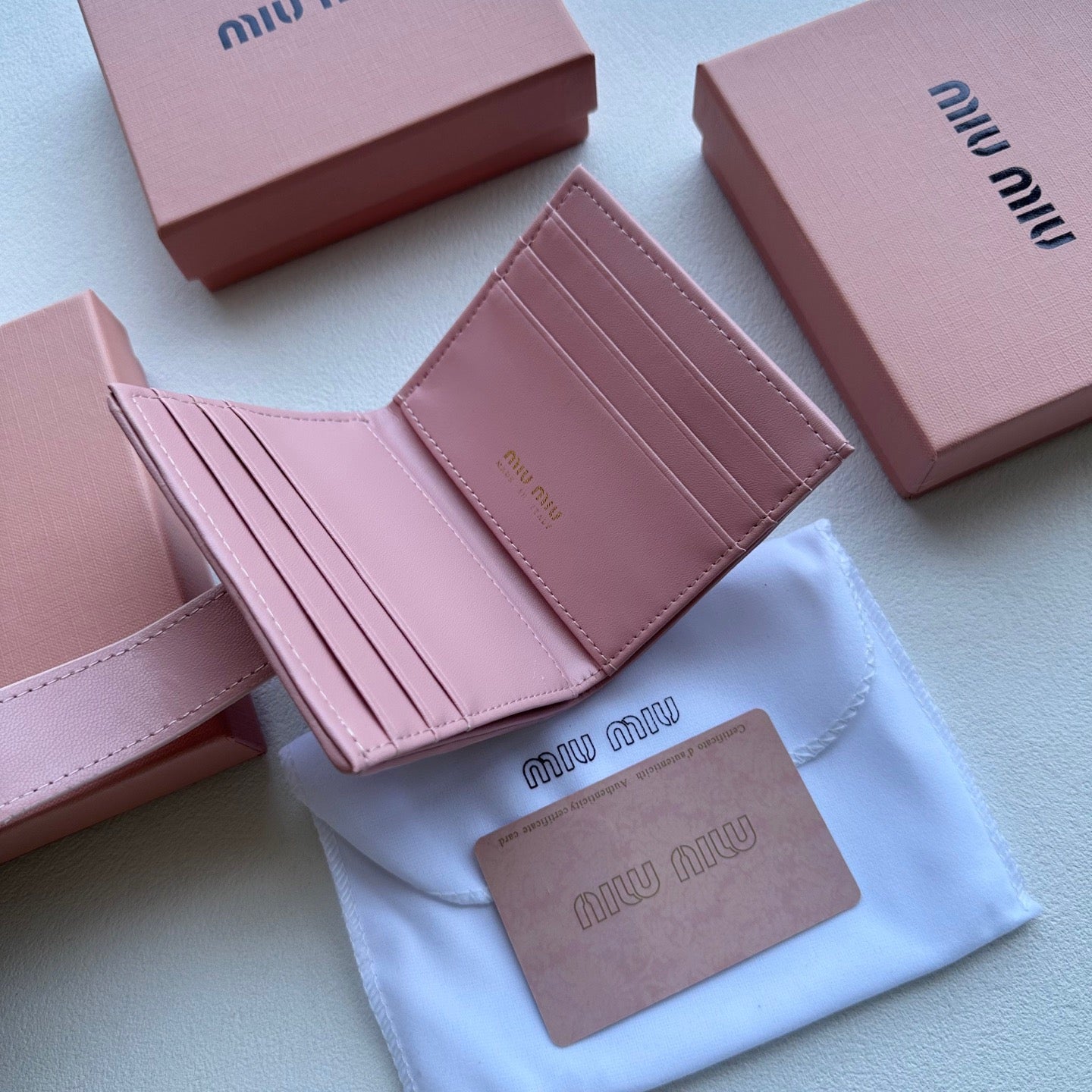 Miu Miu Wallet + Card Holder