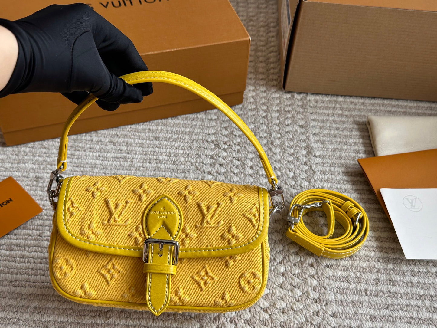 Lv Runway Style Baguette