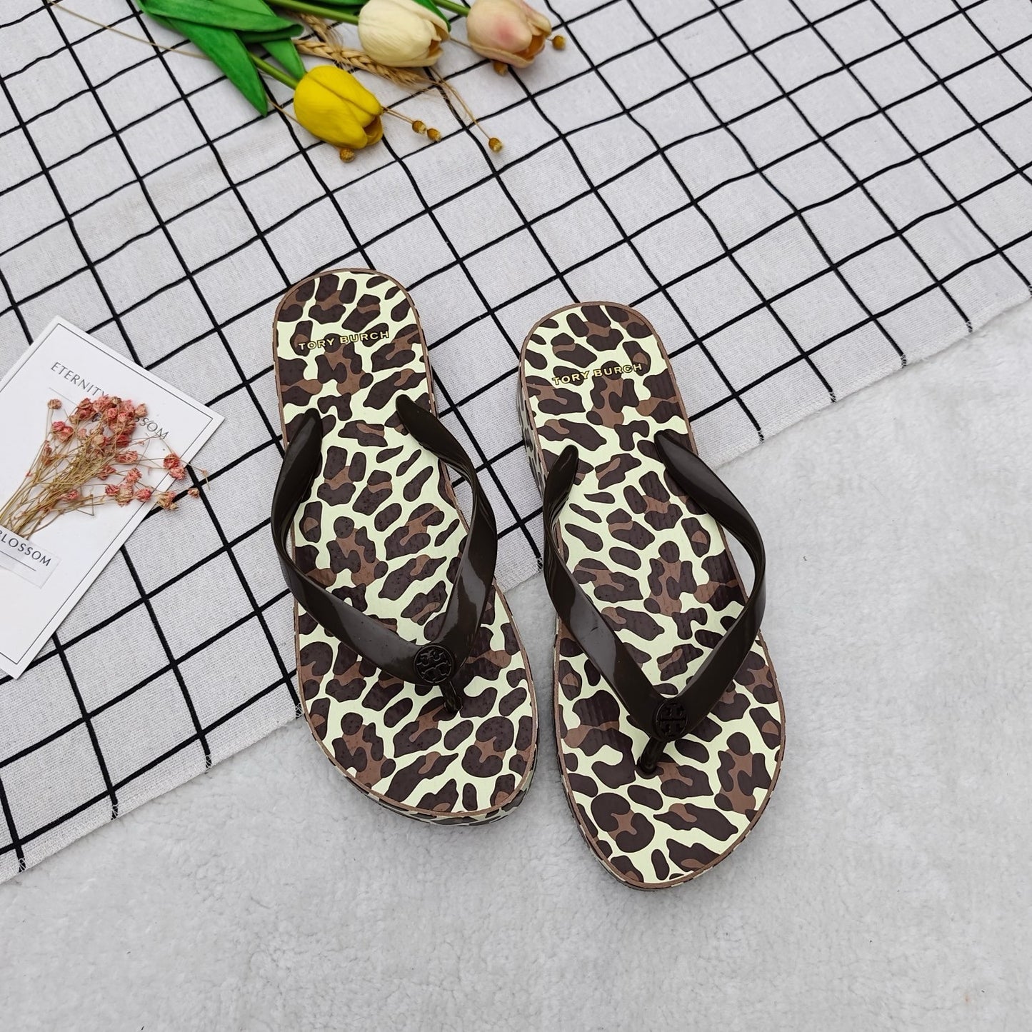 T Burch Soft Rubber Slider