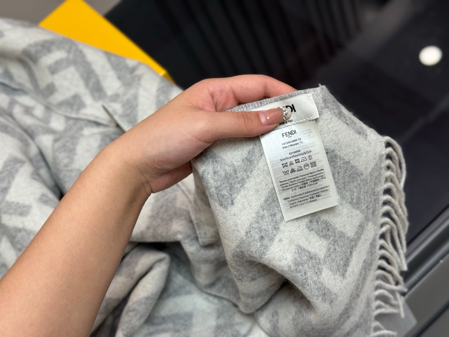 F*ndi Cashmere Scarf