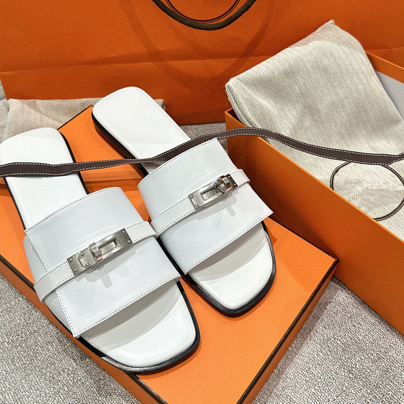 H*rmes Ladies Slippers ( 3 Colours )