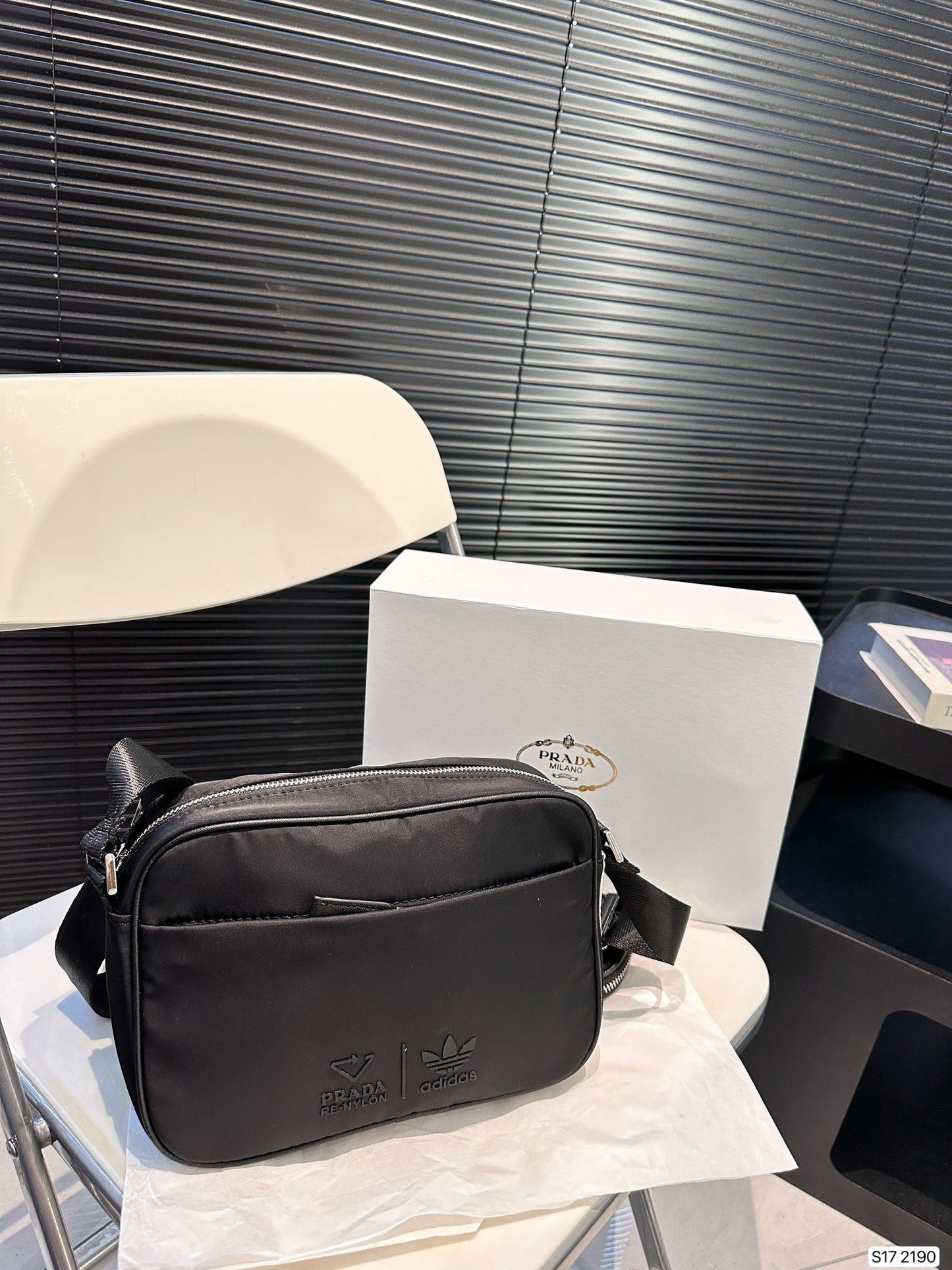 Pr*da x Ad*das Crossbody Bag ( Unisex )