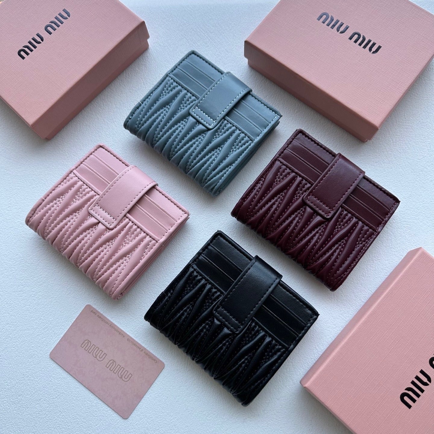 Miu Miu Wallet + Card Holder