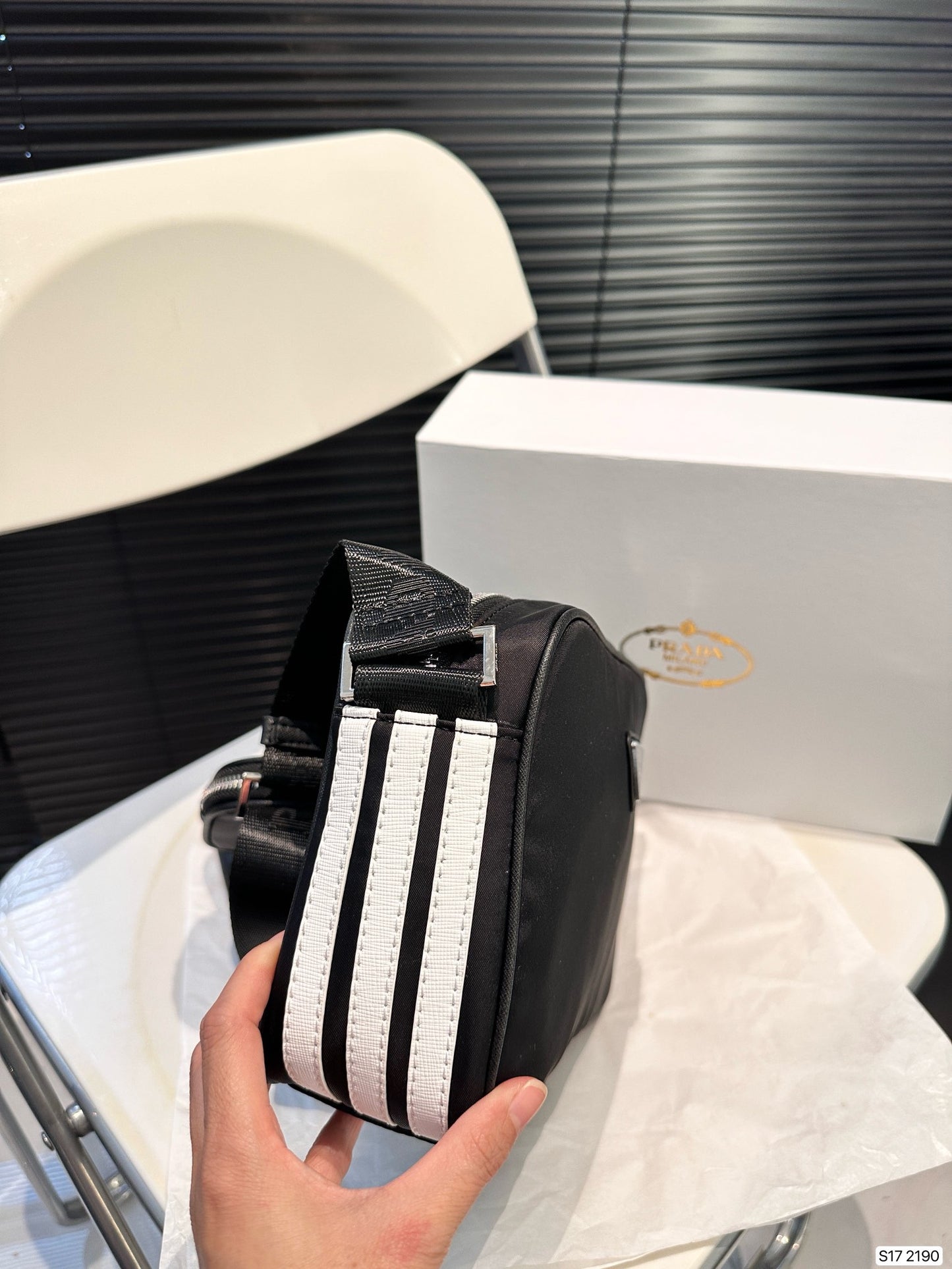 Pr*da x Ad*das Crossbody Bag ( Unisex )