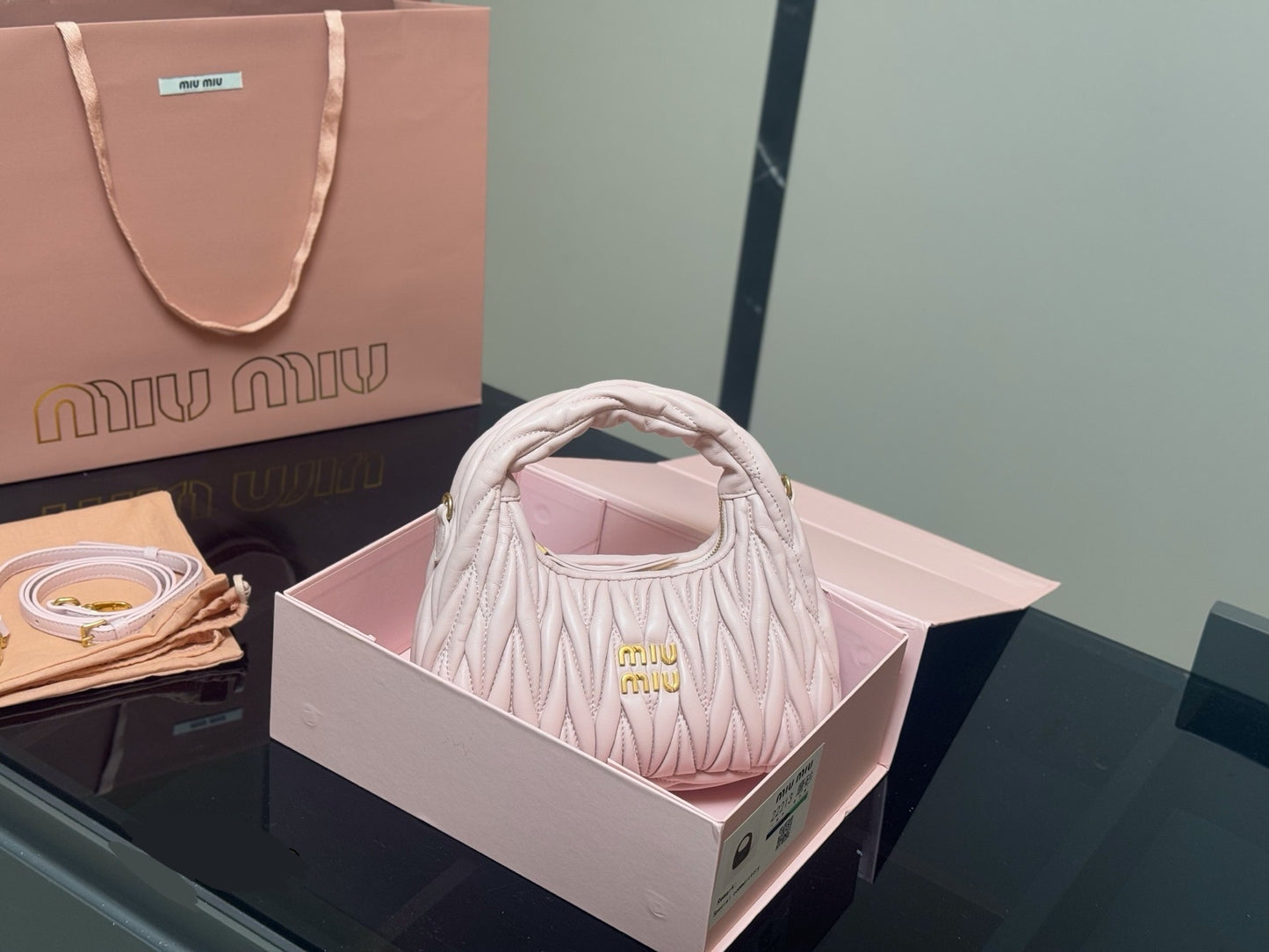 Miu Miu Bowling Bag ( Multi Colours )