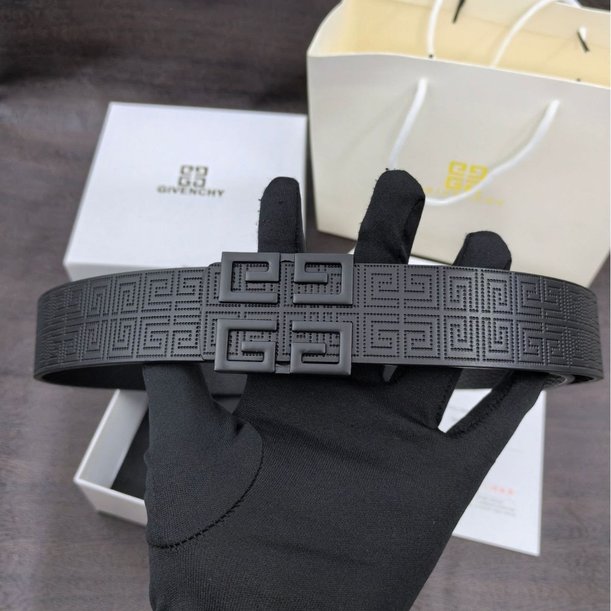 Giv*nchy Belt ( 3 Buckle Shades )