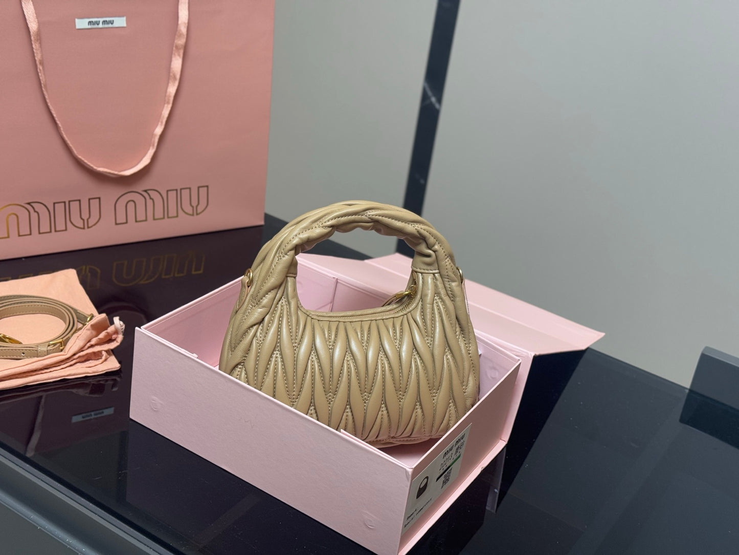 Miu Miu Bowling Bag ( Multi Colours )