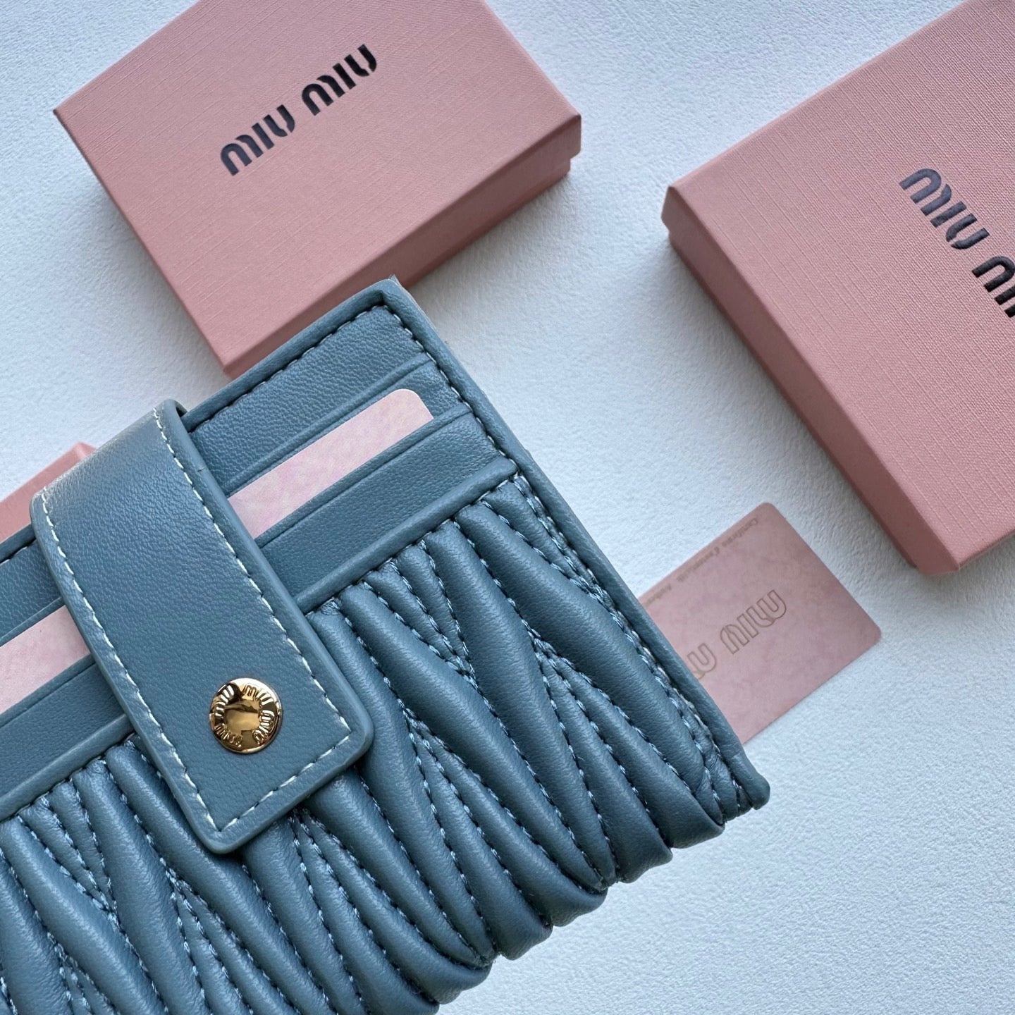 Miu Miu Wallet + Card Holder