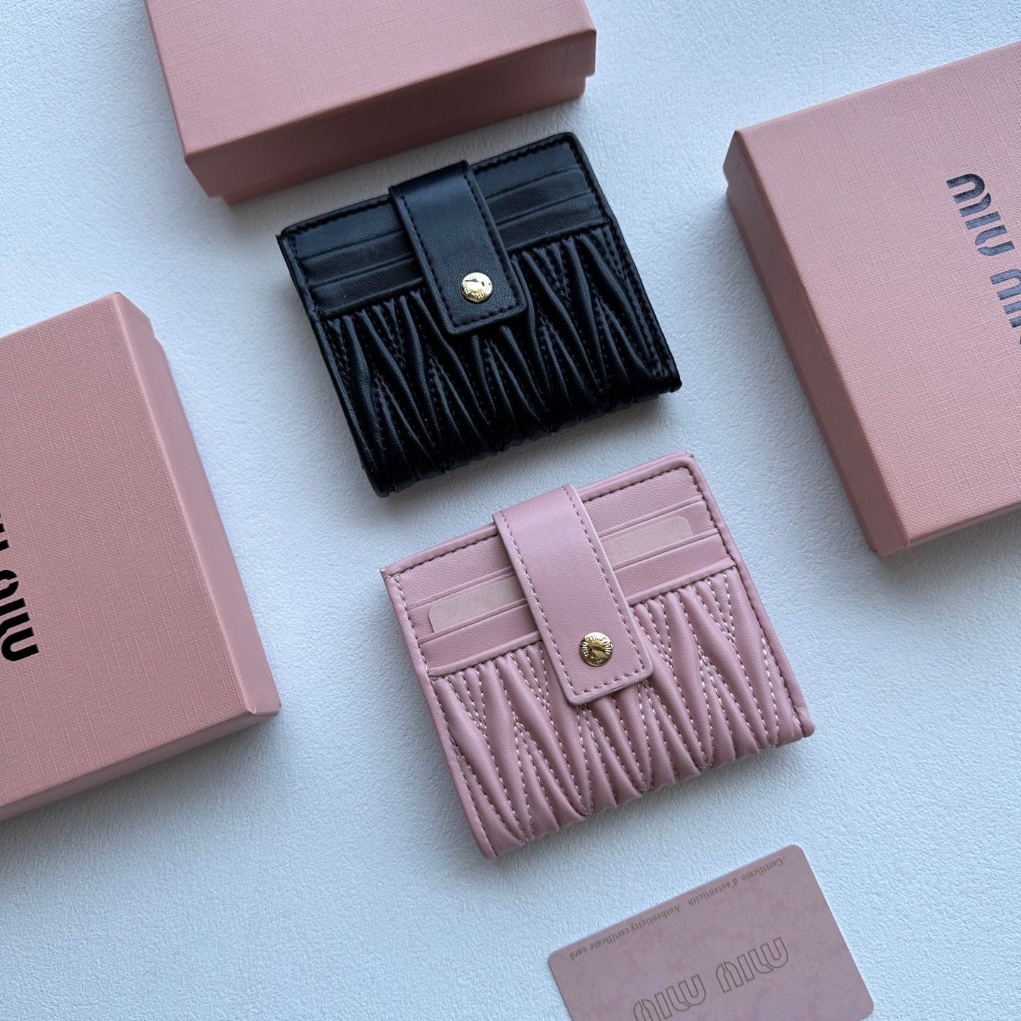 Miu Miu Wallet + Card Holder