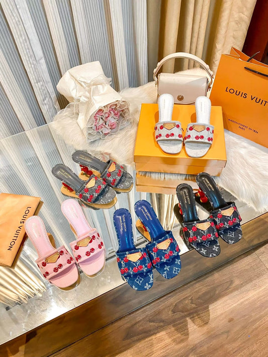 Lv Cherry Heels