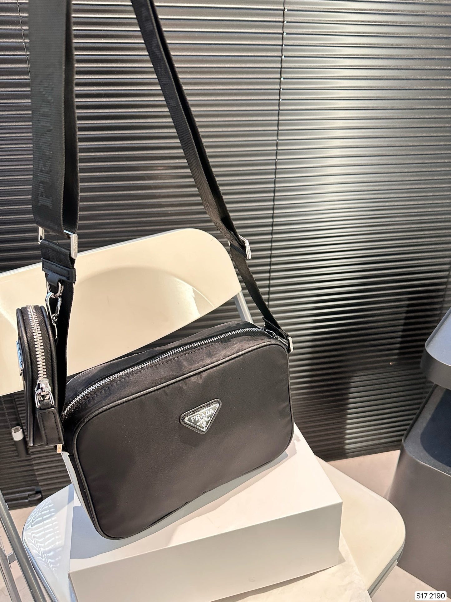 Pr*da x Ad*das Crossbody Bag ( Unisex )