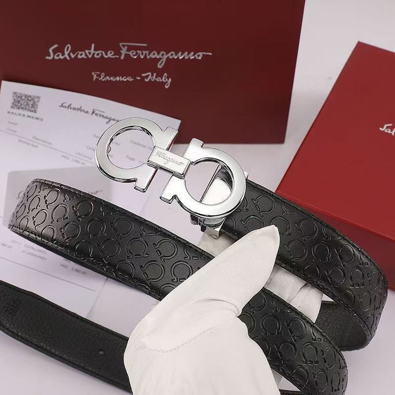 Ferragamo Belt ( 4 Buckle Shades )
