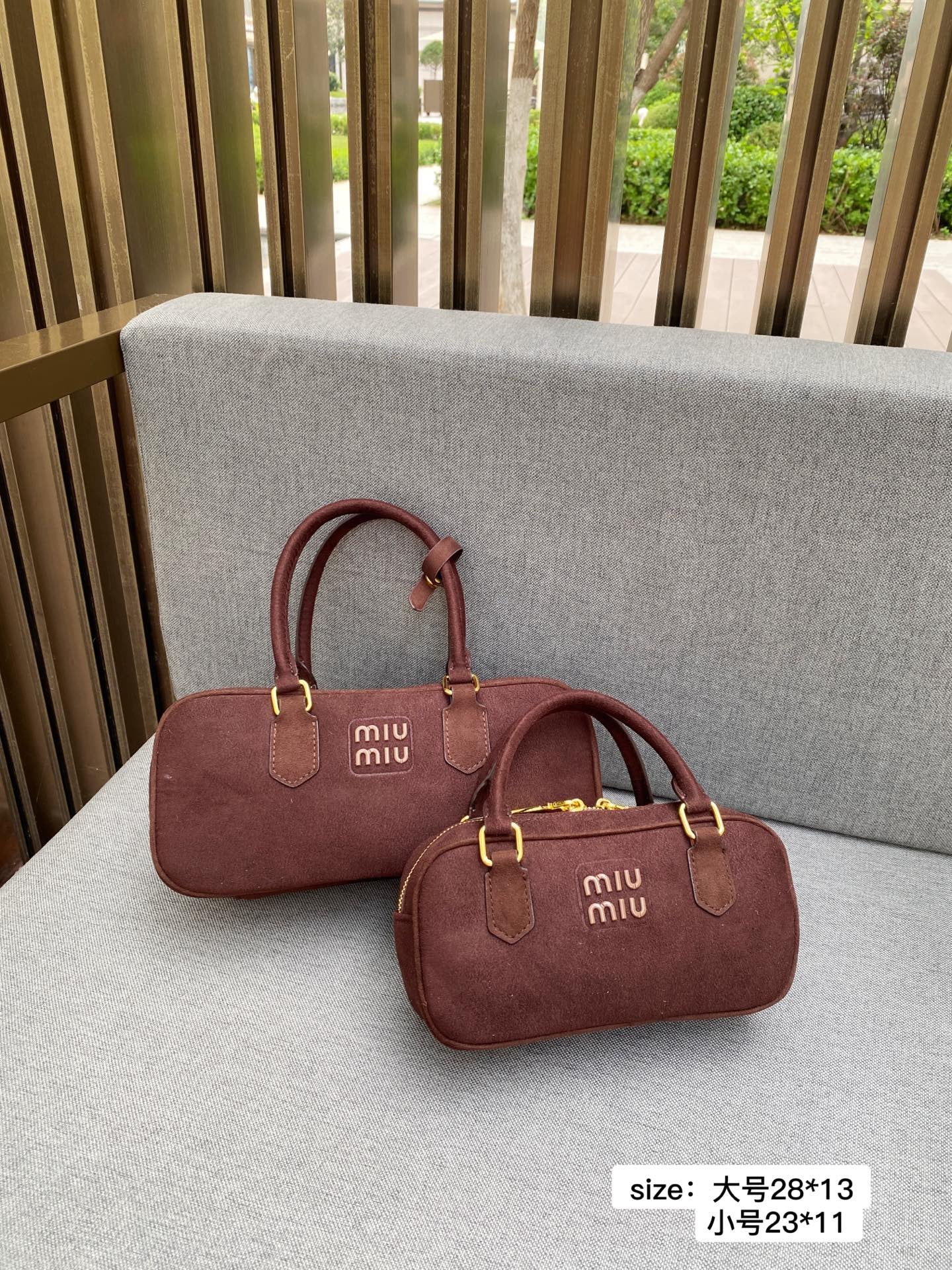 Miu Miu Bowling Bag ( 2 Sizes & 5 Colours )