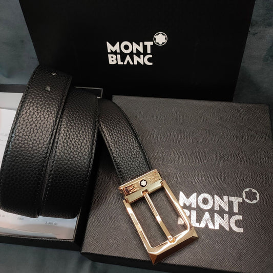 M*nt Blanc Belt ( 2 Buckle Shades )
