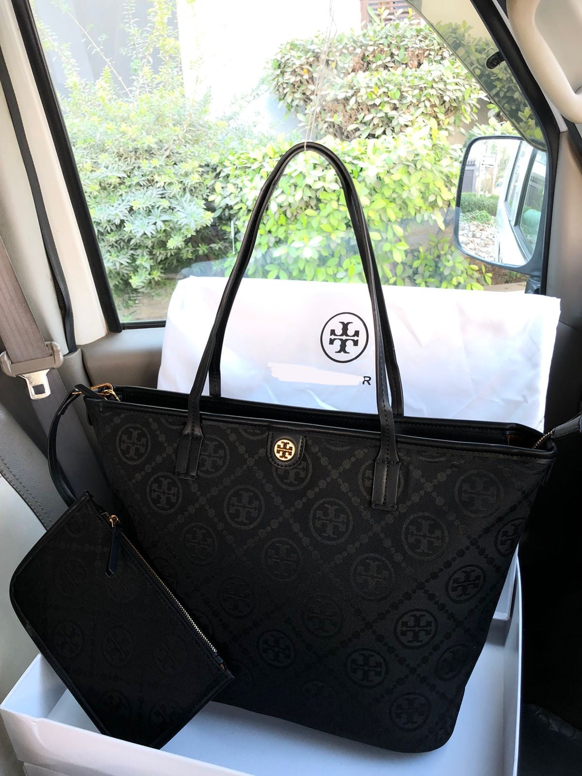 T Burch Tote Bag ( 2 Shades )