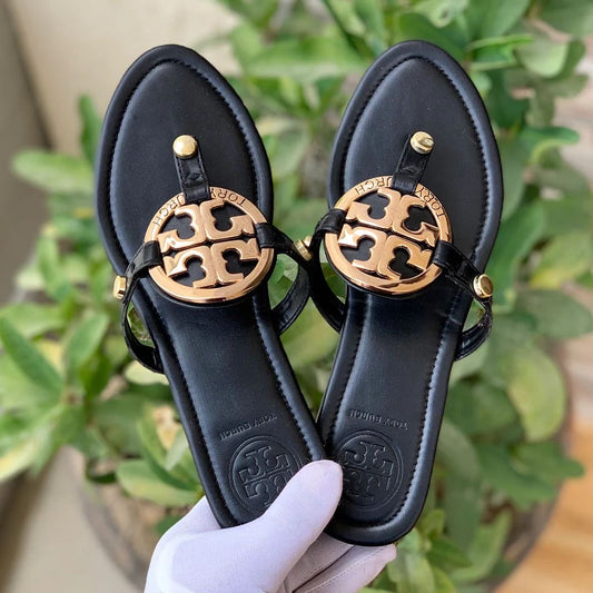 T Burch Brand Slipper