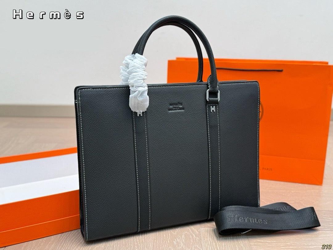 H*rmes Briefcase Bag