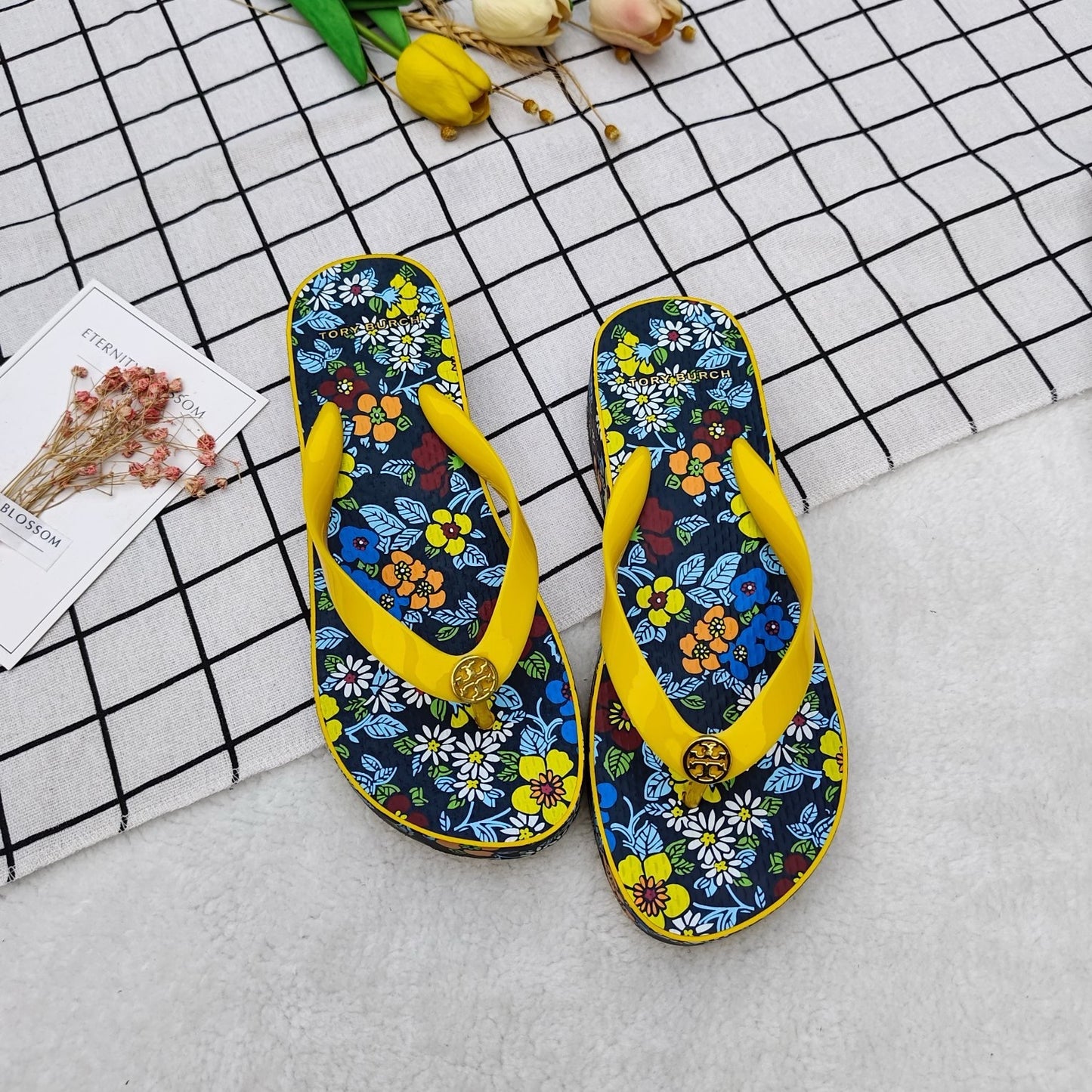 T Burch Soft Rubber Slider