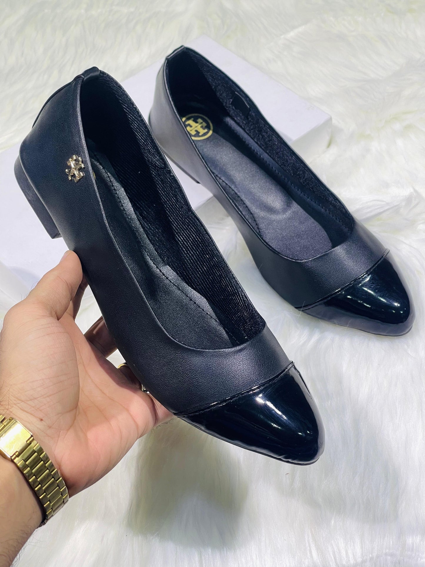 Ch*nel Pumps ( 2 Colours )