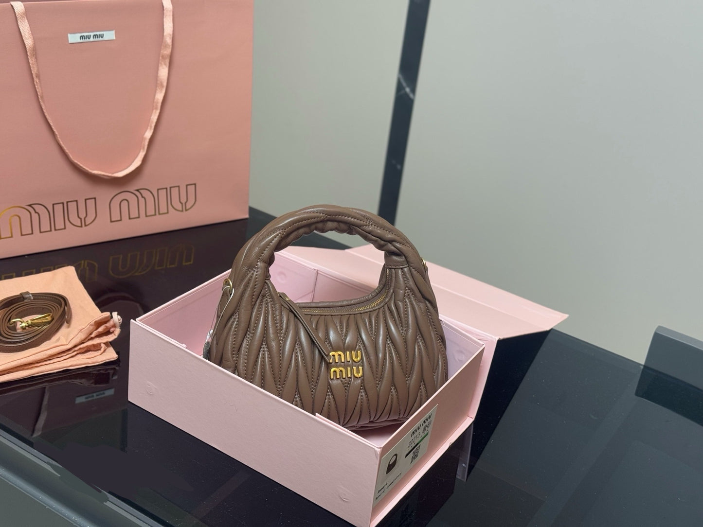 Miu Miu Bowling Bag ( Multi Colours )