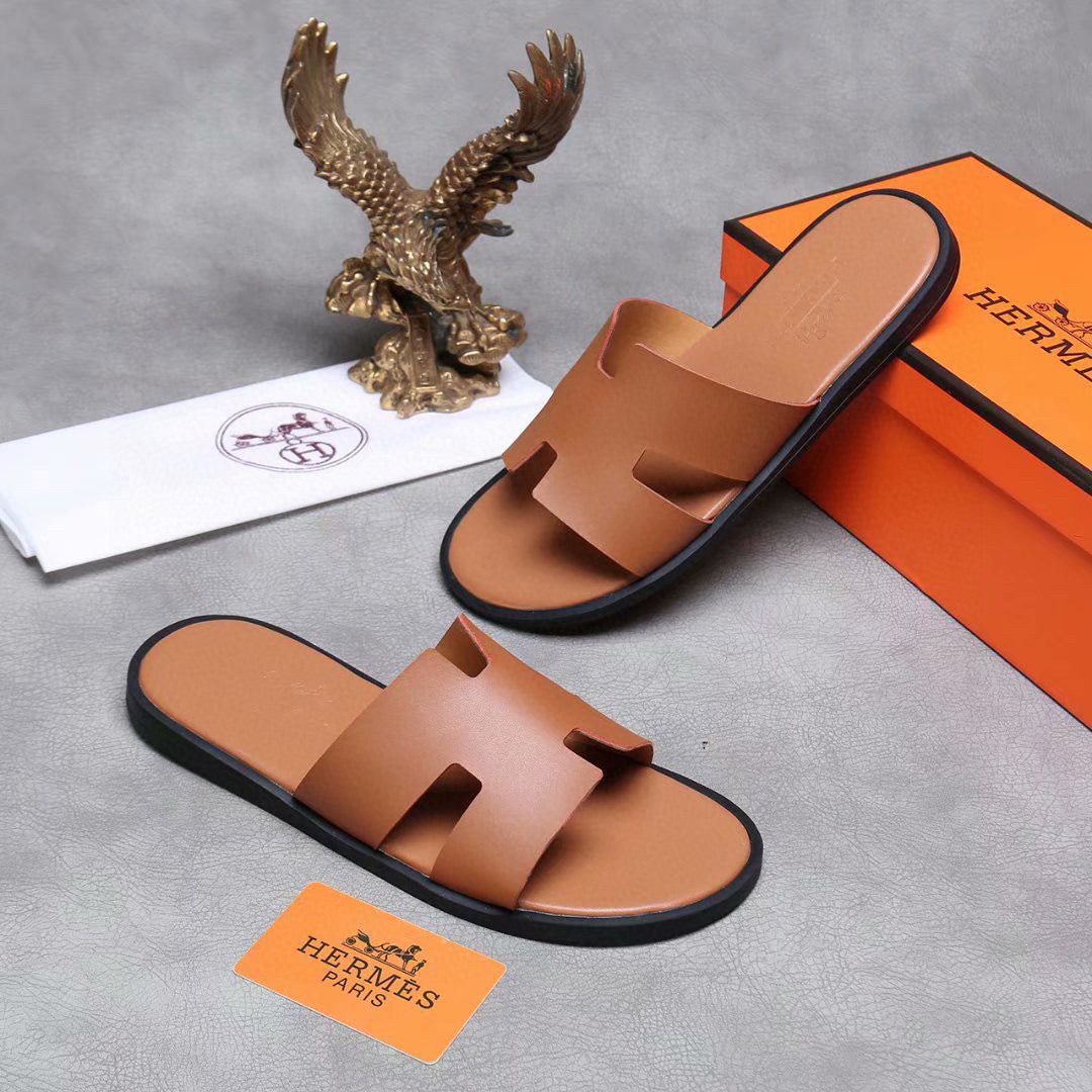 H*rmes unisex Slides