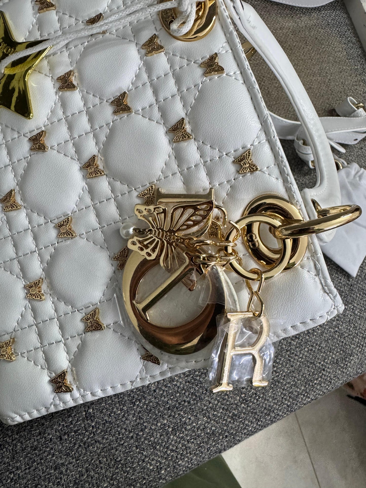 Di*r Lady Bag Butterfly Version