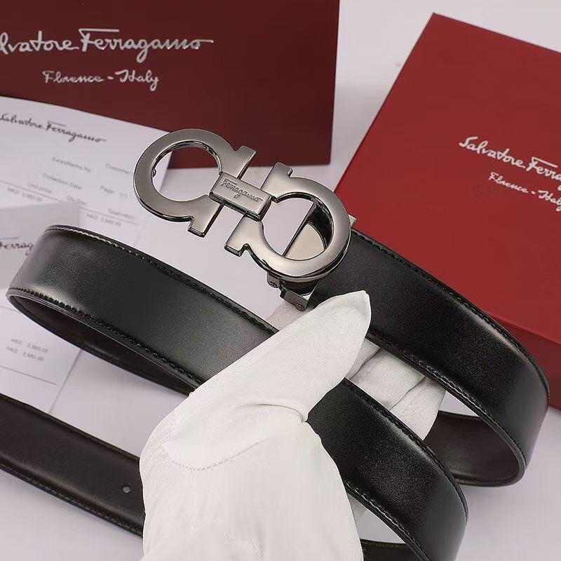 Ferragamo Belt ( 4 Buckle Shades )