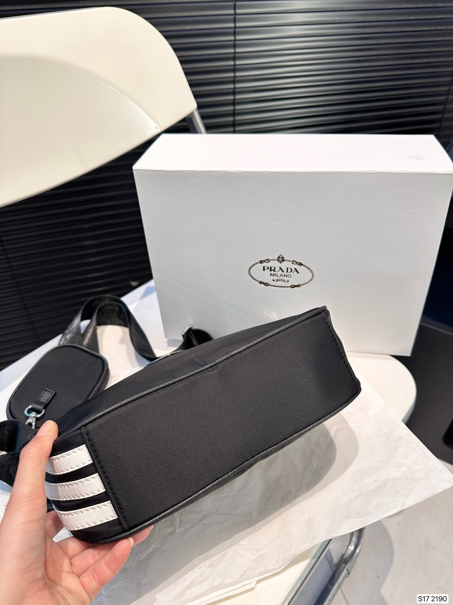 Pr*da x Ad*das Crossbody Bag ( Unisex )