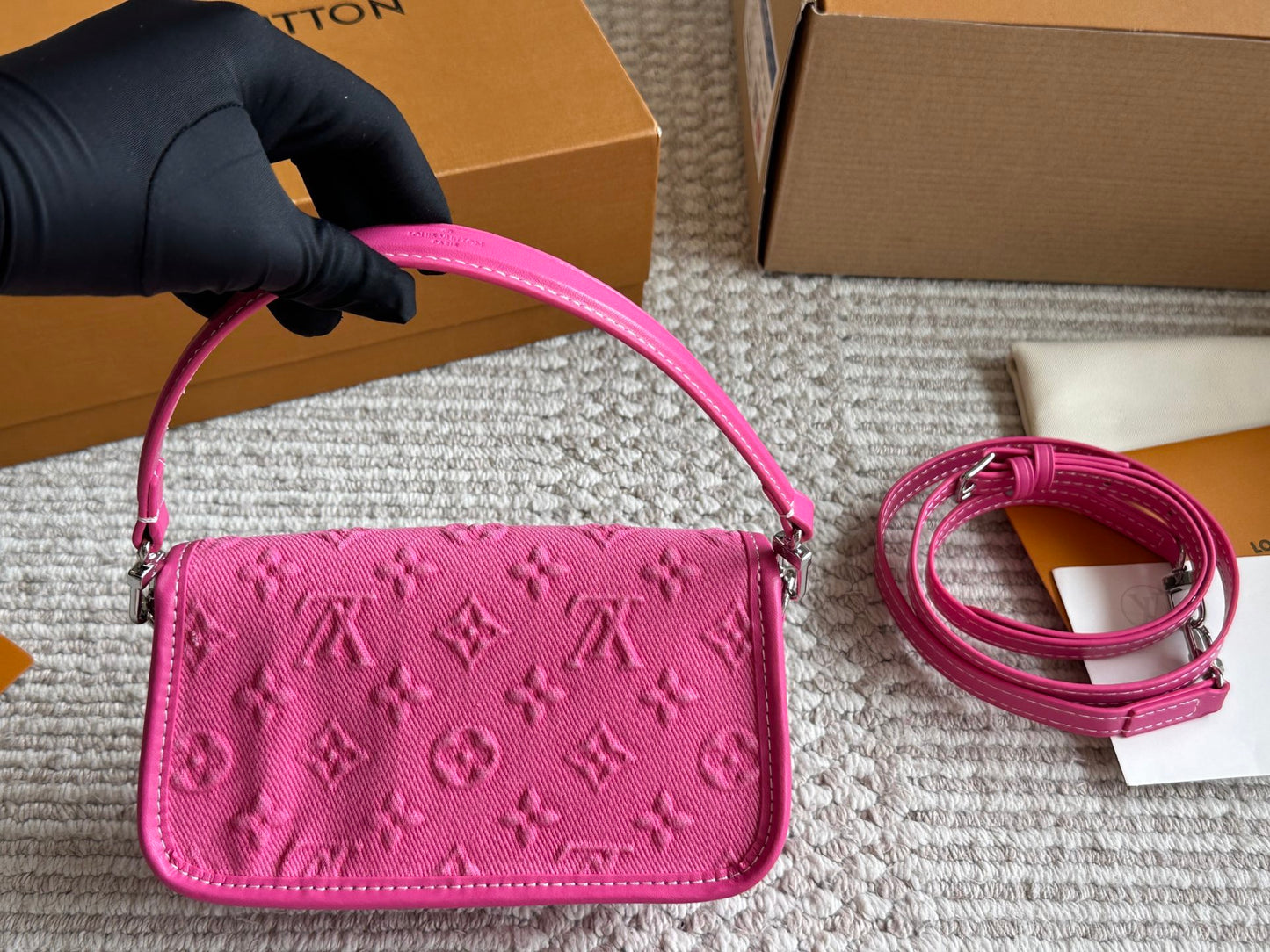 Lv Runway Style Baguette