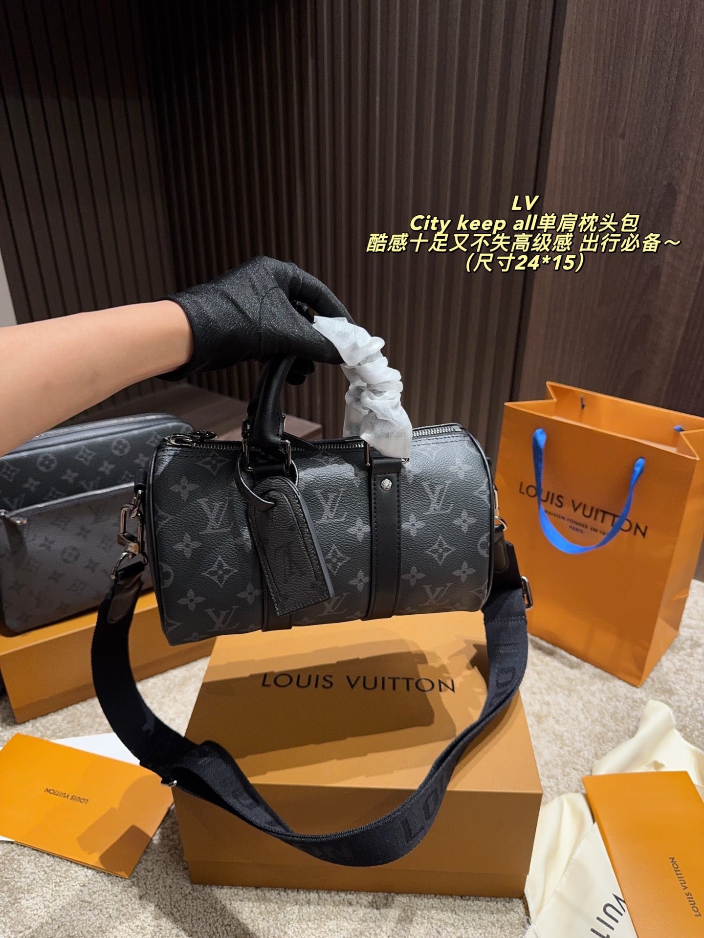 Lv Shoulder Pillow Bag