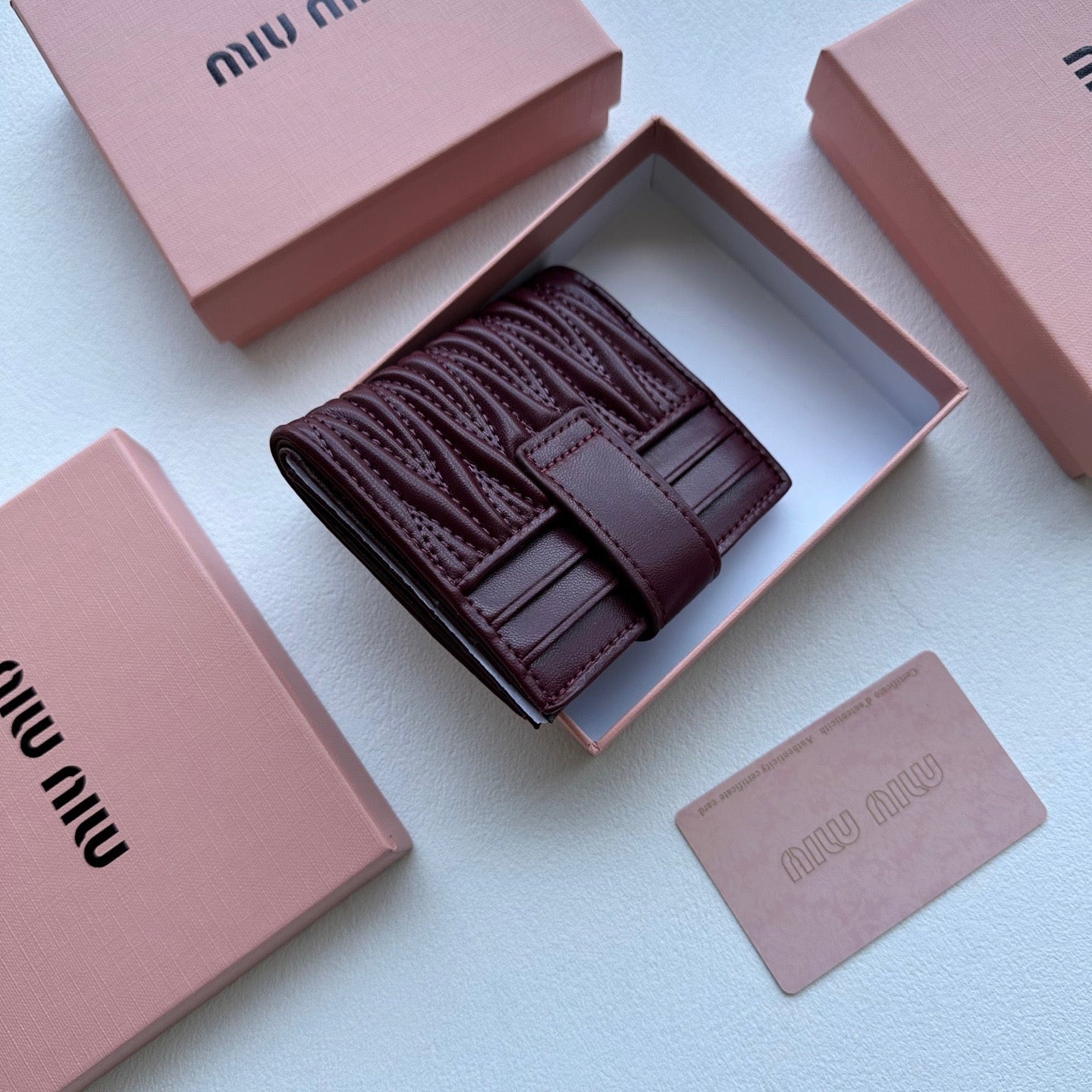 Miu Miu Wallet + Card Holder