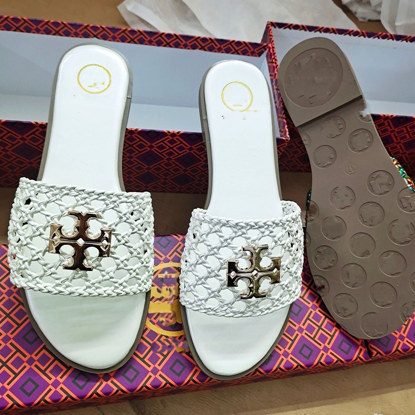T Burch Slippers ( 4 Colours )