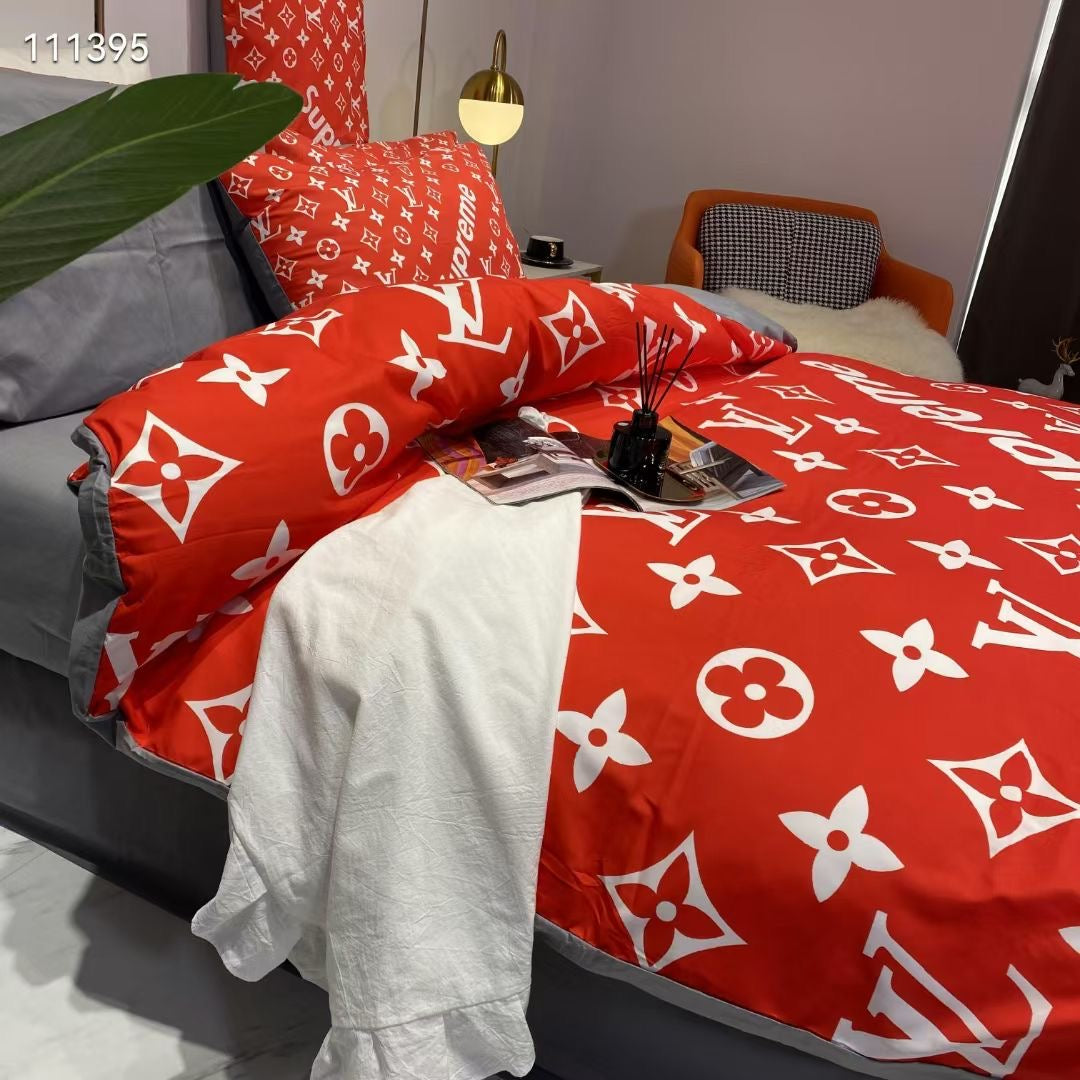 Lv x Supreme Bed Sheet