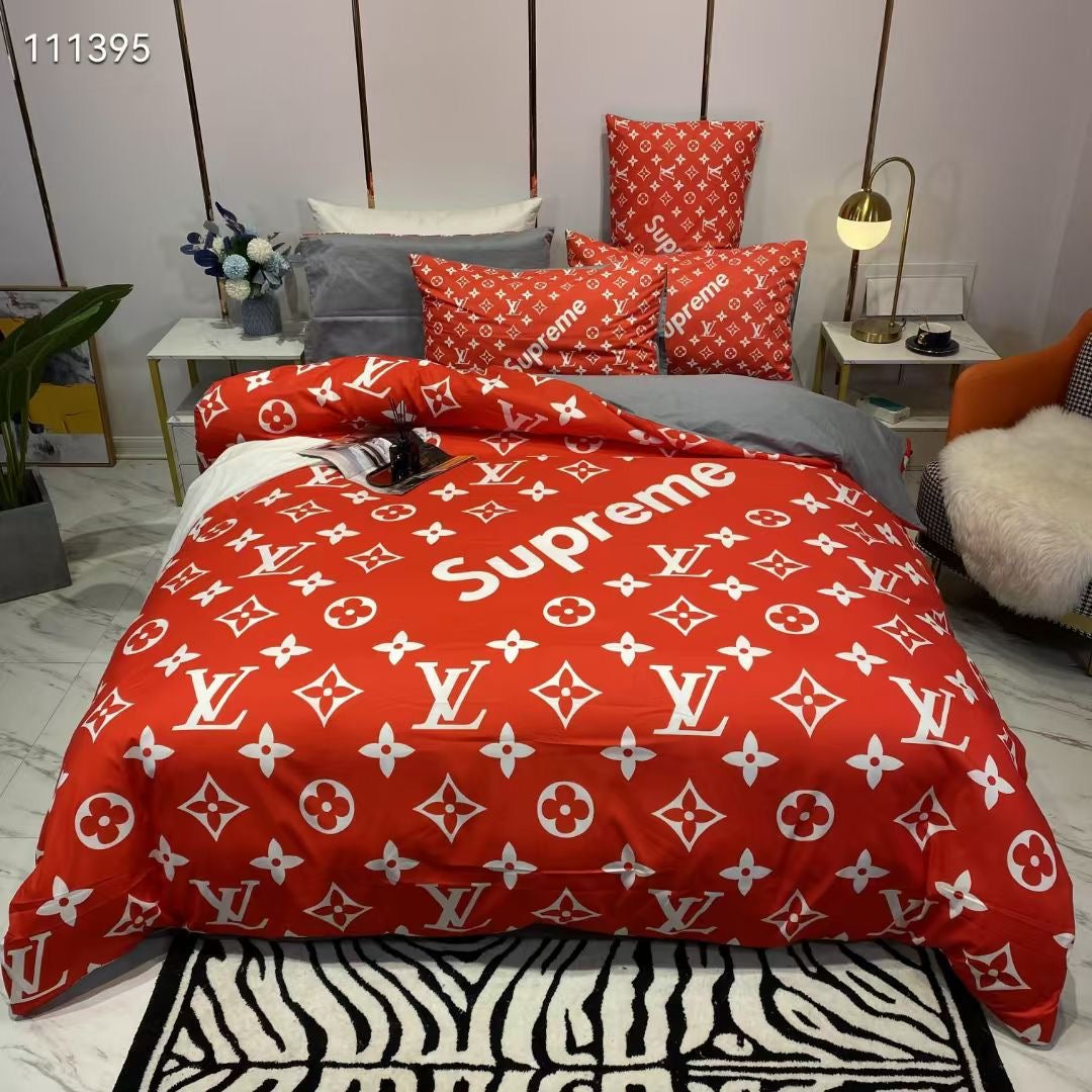 Lv x Supreme Bed Sheet