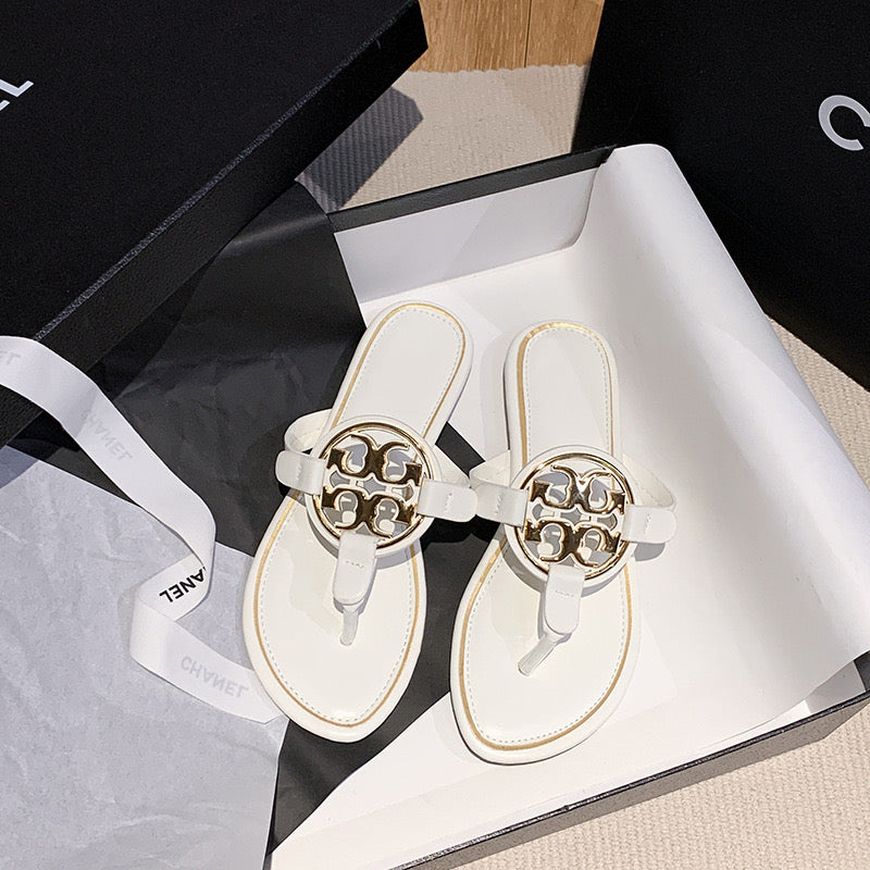 T Burch Brand Slippers ( 3 Colours )