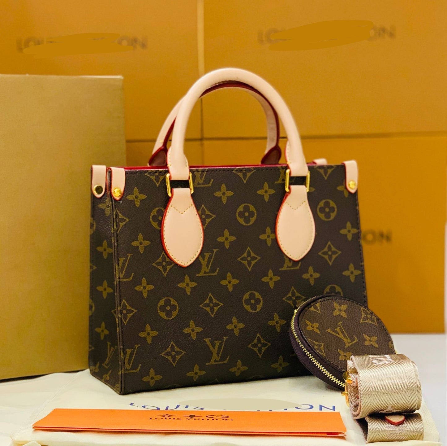 Lv Mini size Handbag ( 3 Shades )