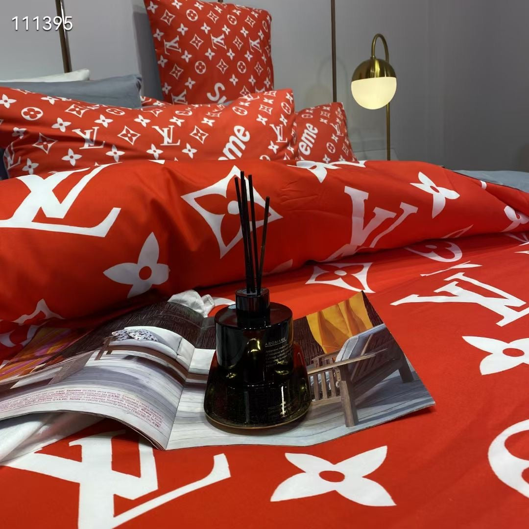 Lv x Supreme Bed Sheet