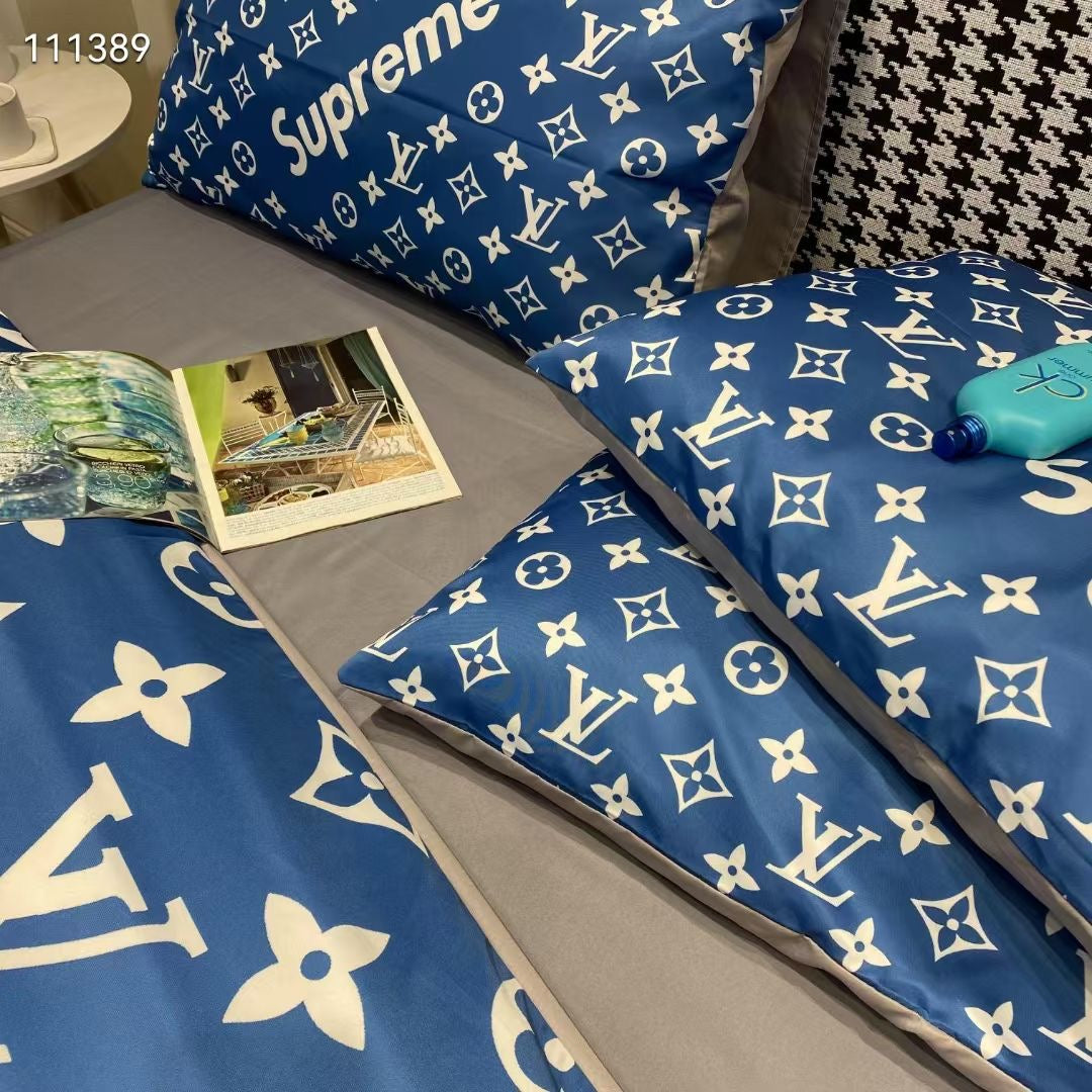 Lv x Supreme Bed Sheet