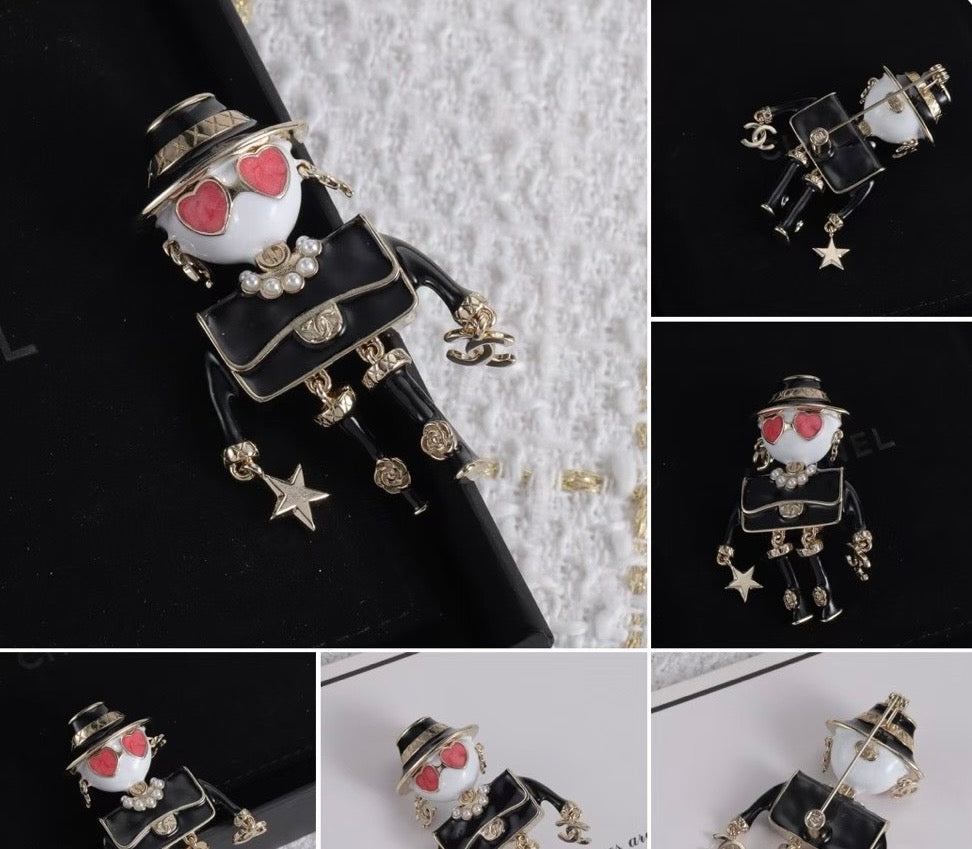 Cha*el Ear-ring ( 2 Colours )