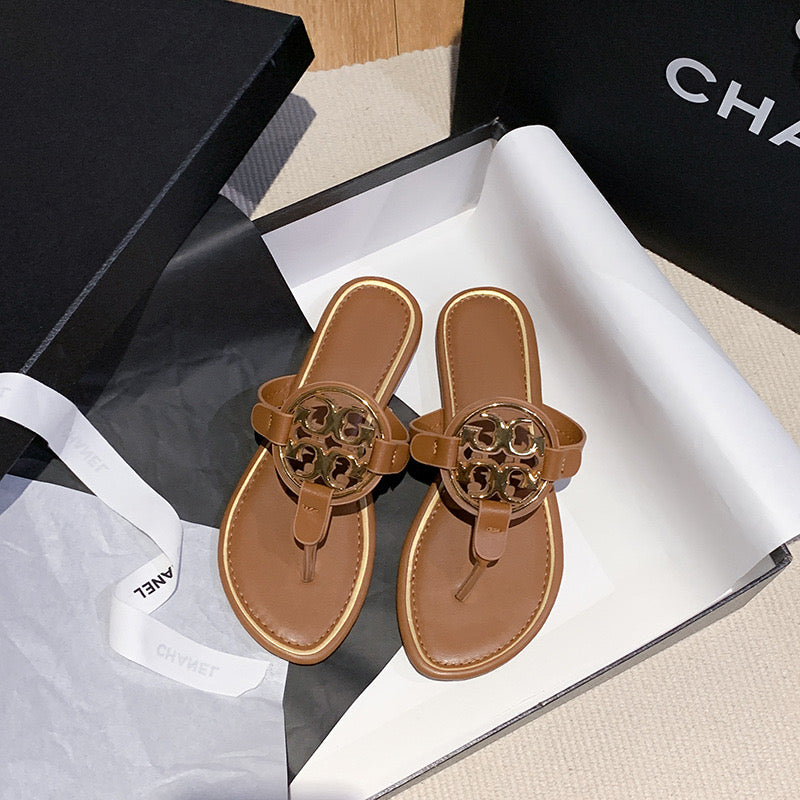 T Burch Brand Slippers ( 3 Colours )